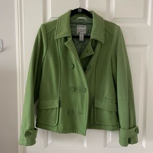 Green Pea Coat